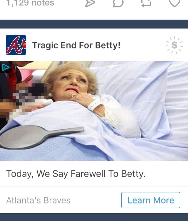 Uh — Damn It Stop Trying To Kill Off Betty White