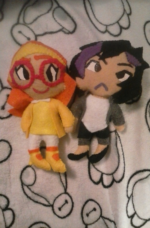 Chibi Plushie 6 — Honey Lemon is so happy to have her girlfriend...