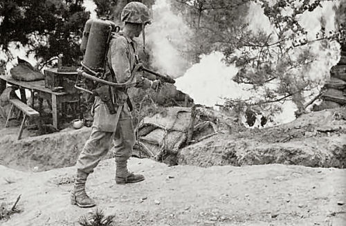 Historical Firearms - Ordnance of the Week: M2A1-2 Flamethrower The US...