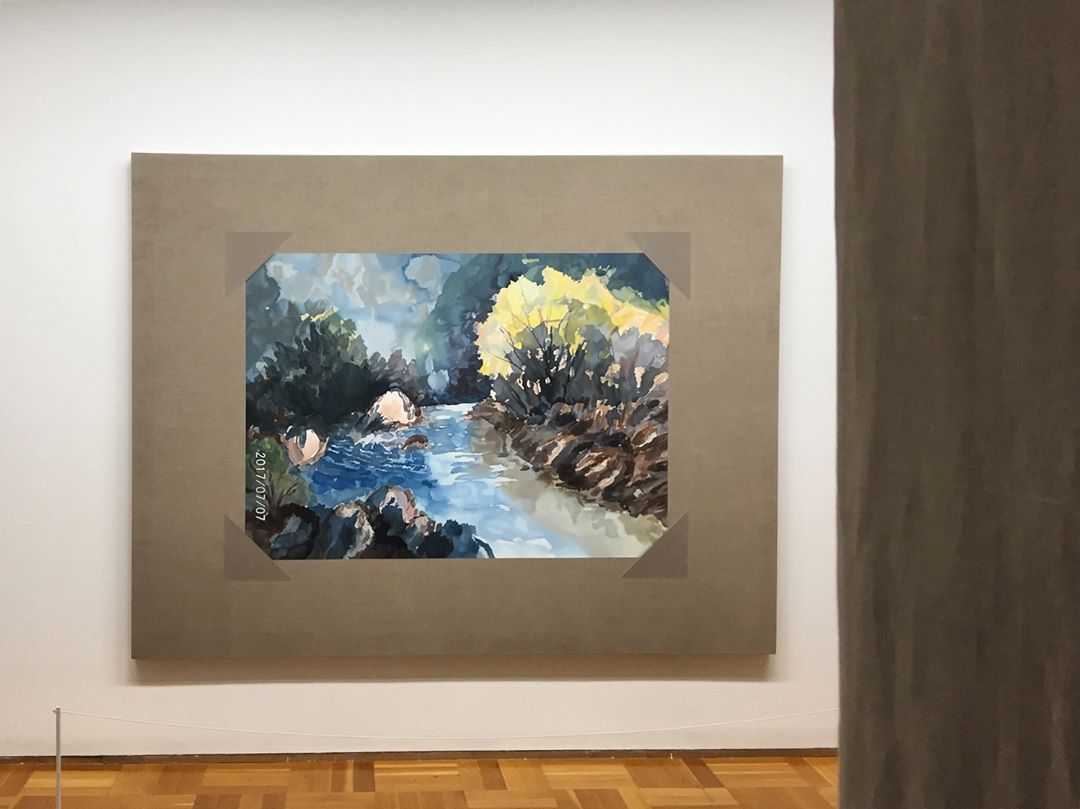 Had a very special Sunday facilitating my first ever Touch Tour, designed specifically for visitors with limited vision to experience contemporary art through listening to an interview with the artist and touching objects related to the exhibition