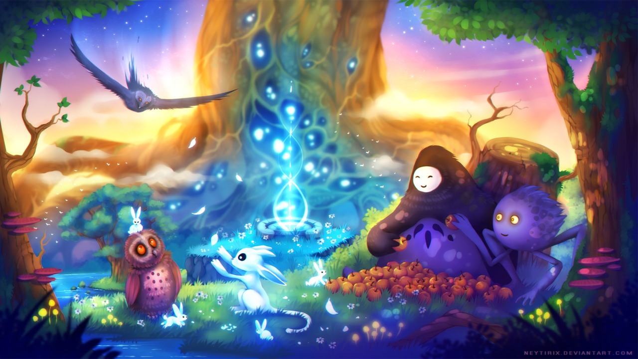 Игра ori and the Blind Forest