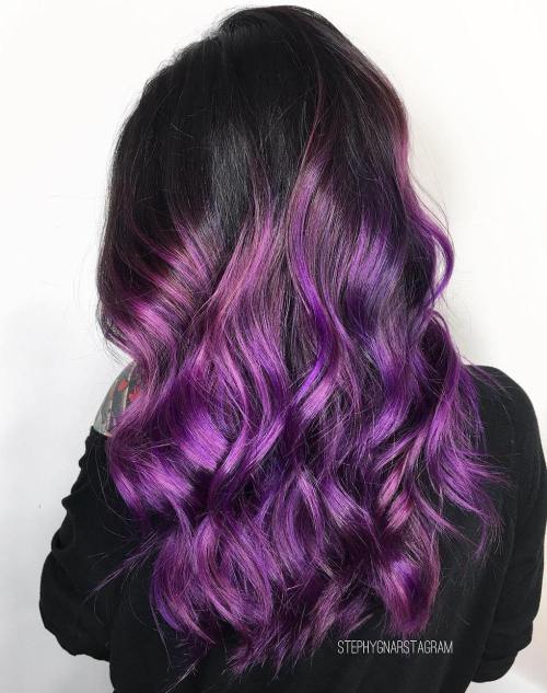 Deep Purple Hair Tumblr Posts Tumbral Com