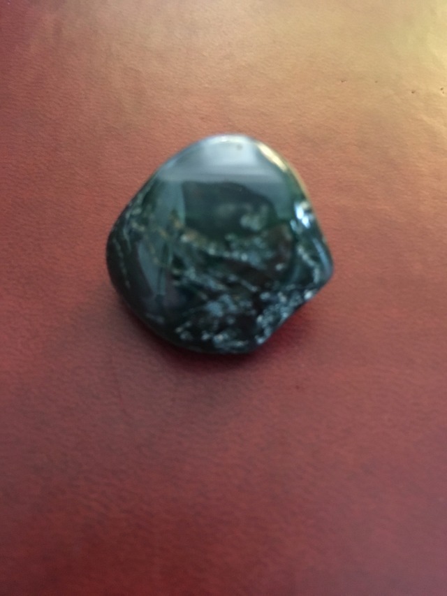 Cultivating Consciousness — Green Moss Agate brings strength and