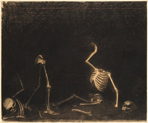 thunderstruck9:Odilon Redon (French, 1840-1916), Fighting...