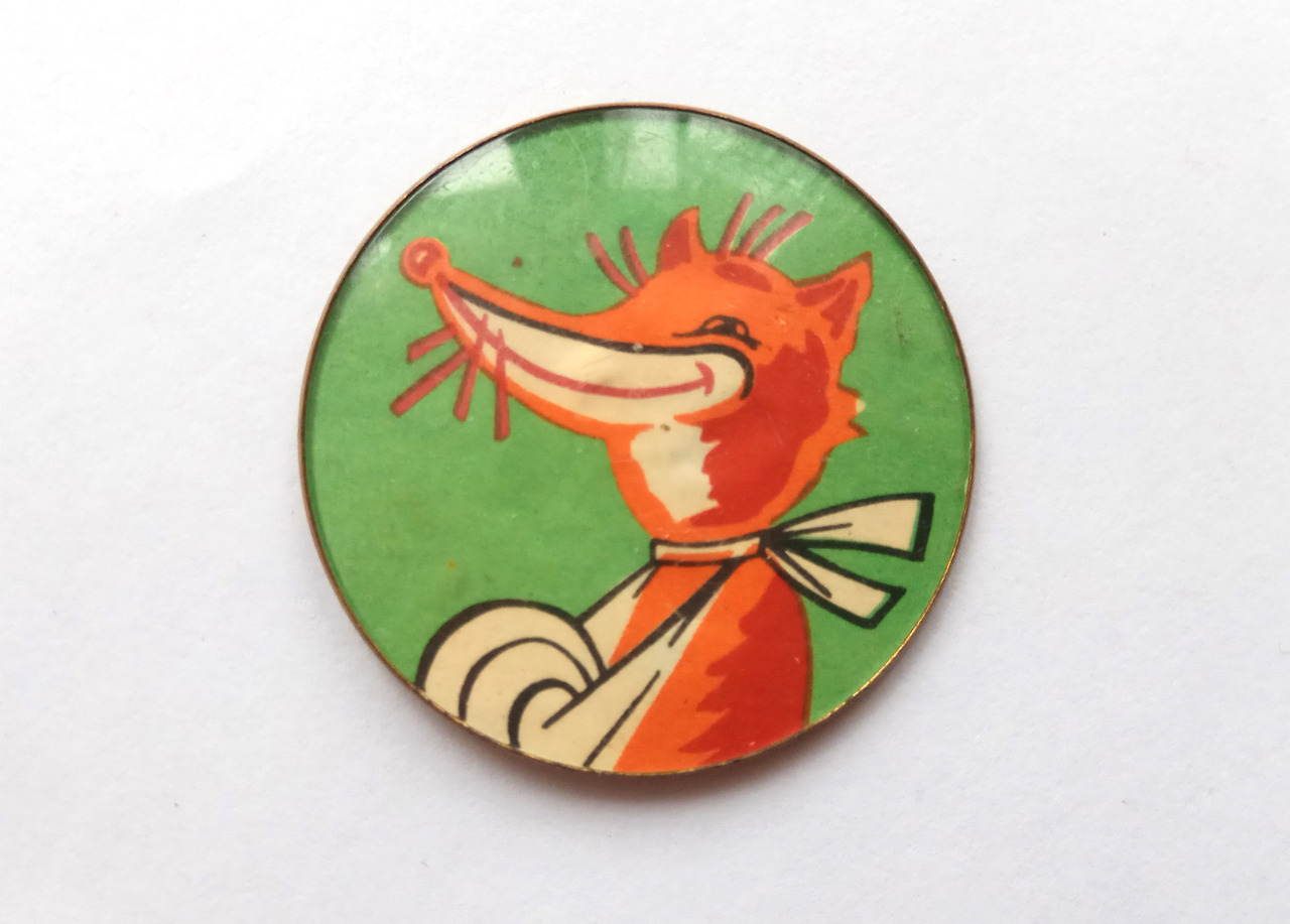 Fox pin (buy here)