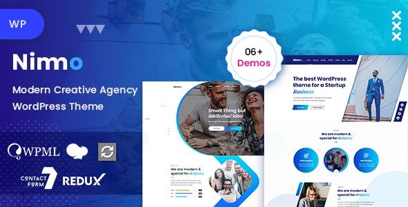 Nimmo v1.1.2 - One page WordPress Nulled