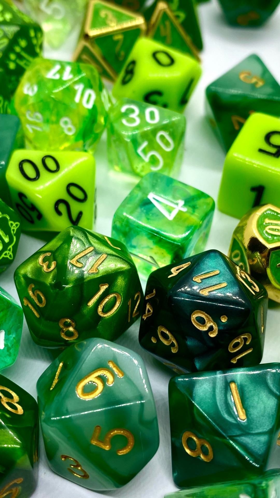 green dice table top games