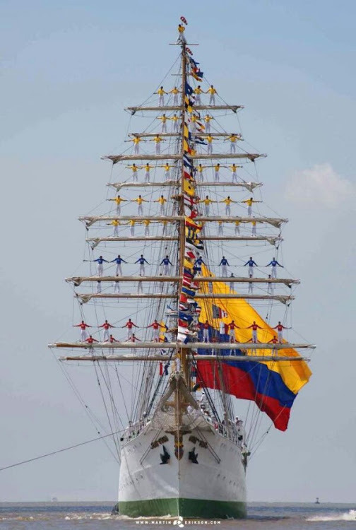 Sailors & Mermaids - jcsmarinenews: THE FAMOUS GLORIA / COLOMBIAN NAVY...