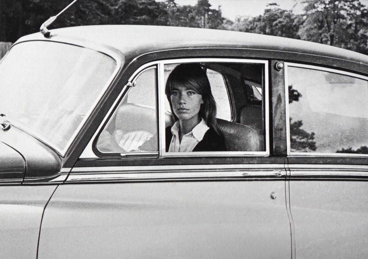 Sixties — Françoise Hardy photographed by Gérard Bousquet in...