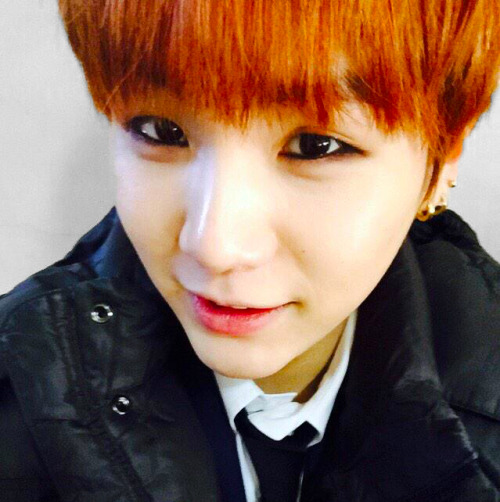 you make me begin : sugaabby: Min Suga x orange hair