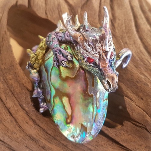 sosuperawesome:Crystal Dragon Pendants / Pocket...