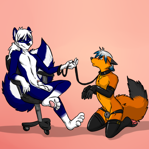 tracetheyifffox:Paws and Petplay for...