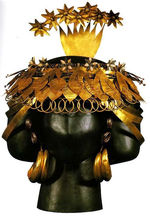 Headdress of Sumerian queen Puabi