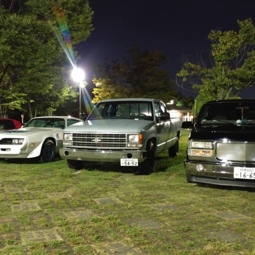 Wonder lounge night in south side of shiokaze park Odaiba at...