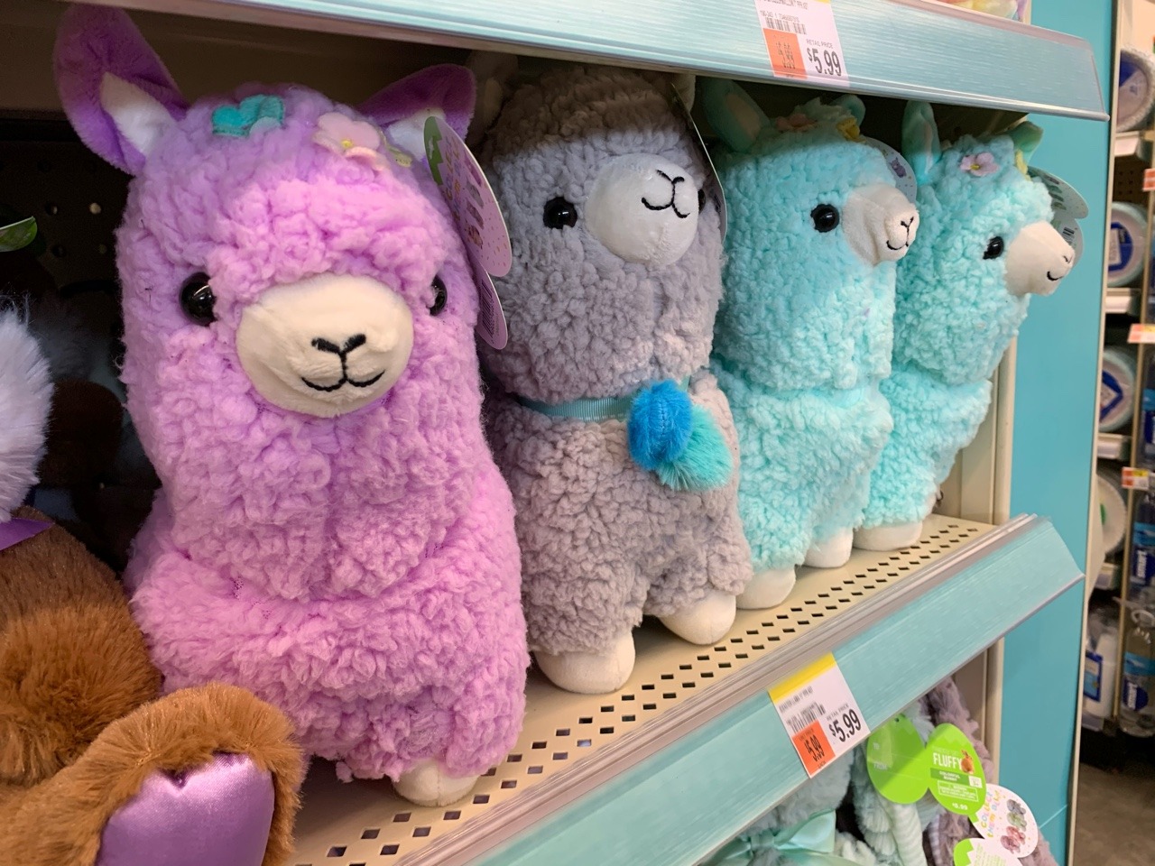 easter llama plush