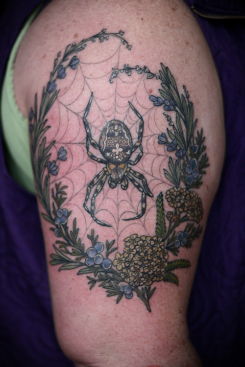 spider tattoo on Tumblr