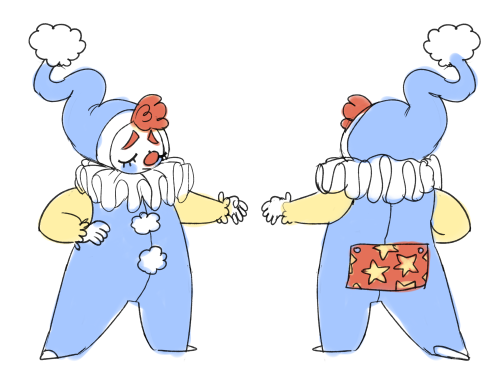 cat-pun:cat-pun:my small clownsona,, they dont have a...