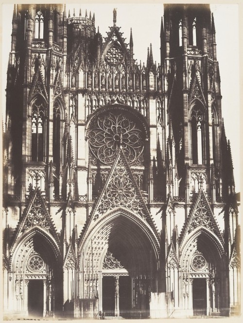 met-photos:Portail de Saint-Ouen, Rouen by Edmond Bacot, The...