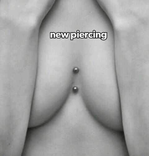 Newest piercing wanna meet a hot girl