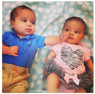 Cute Mixed Race Babies Twins Cute Baby