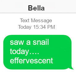 twilightrenaissance: “edward texting bella about the snail he saw moodboard &rdquo