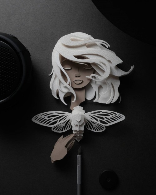 sosuperawesome:Paper Art by John Ed De Vera, on Instagram