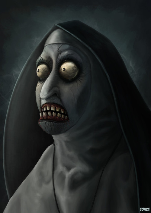 johnny-dynamo:The Nun by Chonsang Maneerot