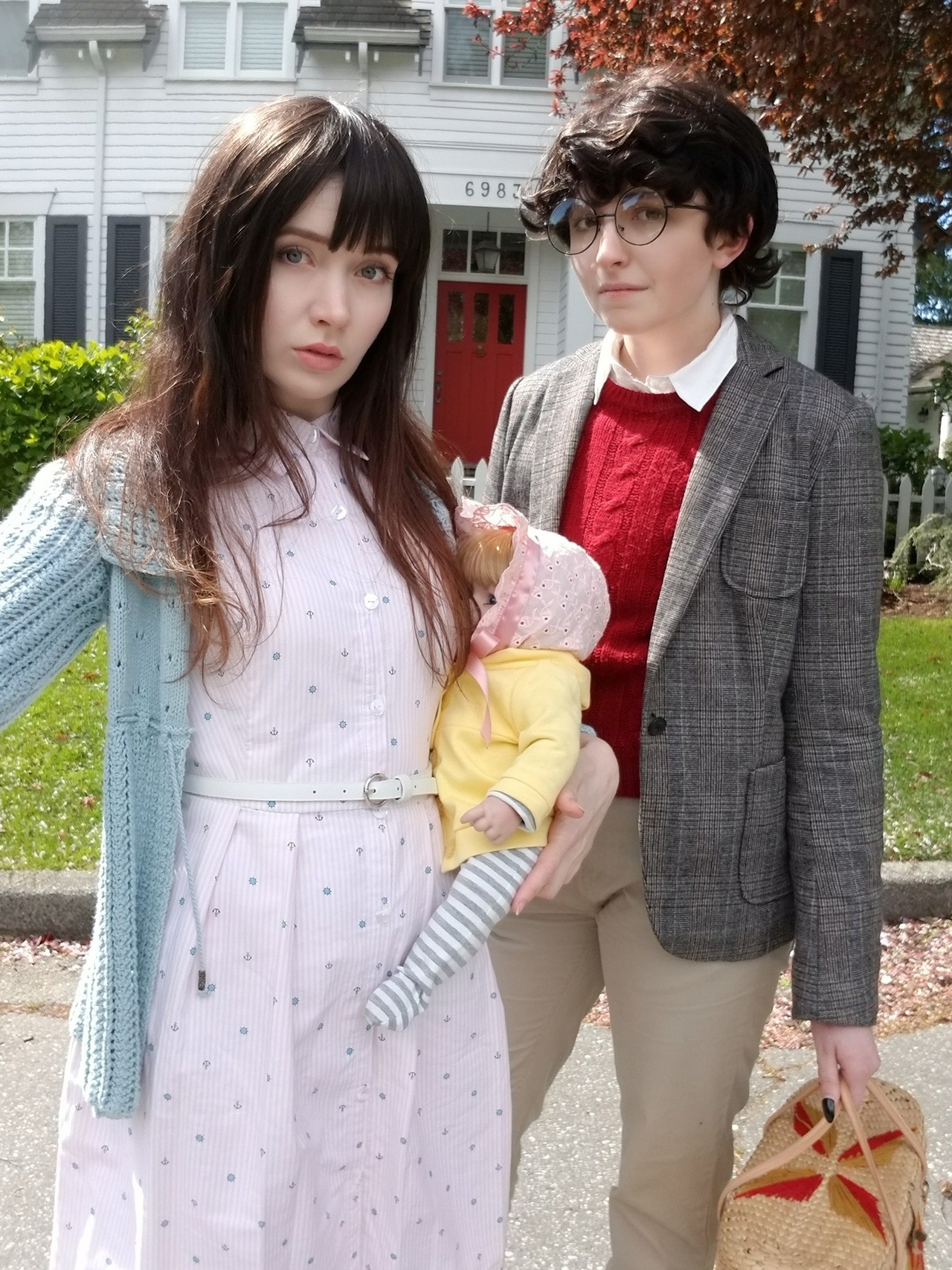 Lemony Snicket A Series of Unfortunate Events Violet Baudelaire COSplay Costume