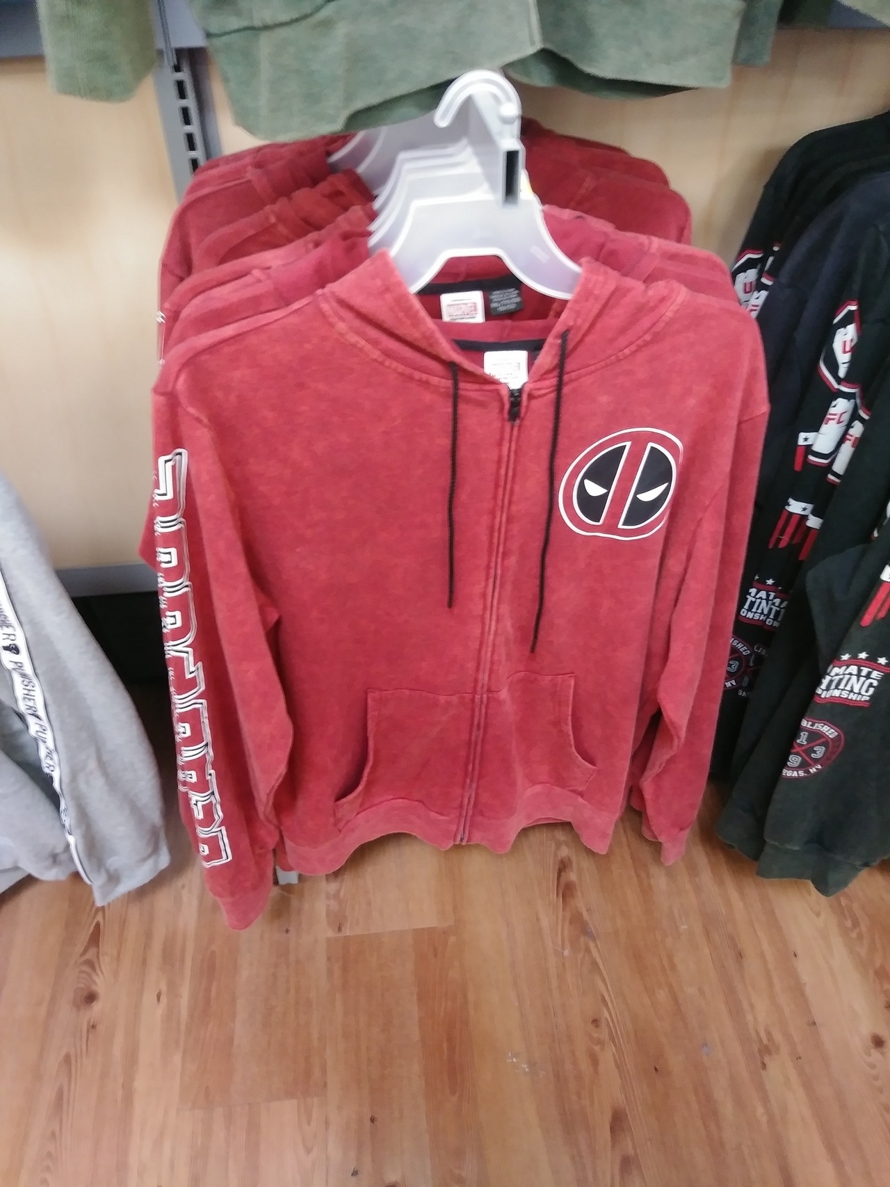 deadpool hoodie walmart