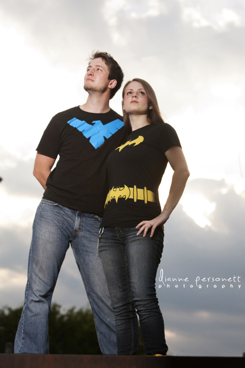 cosplayadoration:Batgirl Nightwing Wedding. Photos by Dianne...