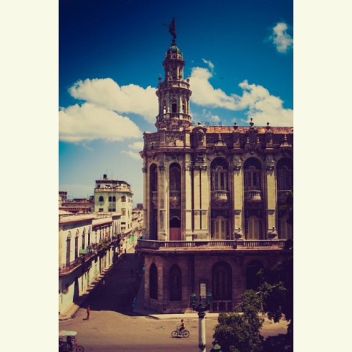 Beautiful monument in Havana, Cuba