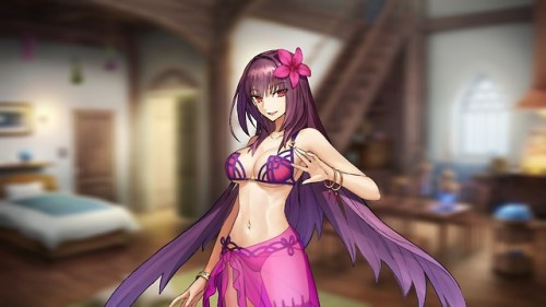 rennebright:Wada arco drawing Scathach is something I never knew...