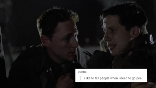 saudadesdevoce:Band of brothers + text posts  /part. 1/