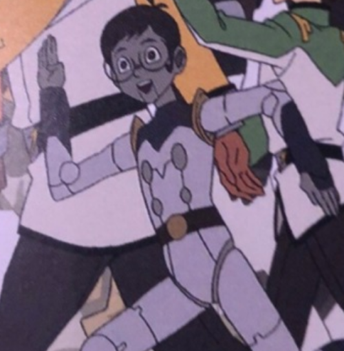 fudayk:This robot dude is based on Chip from the 80s–Pidge’s...