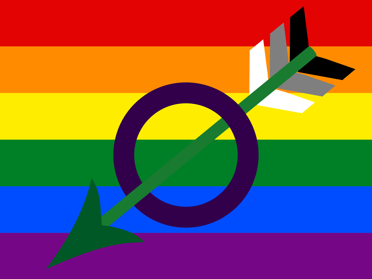 Aroace Pride Flag