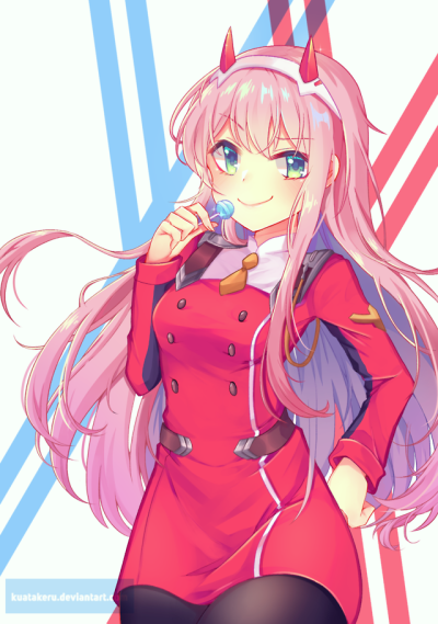 Kawai Gift Zero Two Fanart