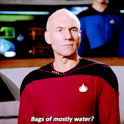 Star Trek, - Ugly, ugly giants, bags of mostly water