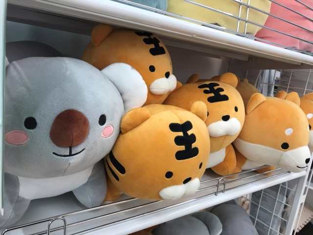 daiso plushies