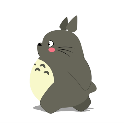 Cute Rabbit Cartoon Gif