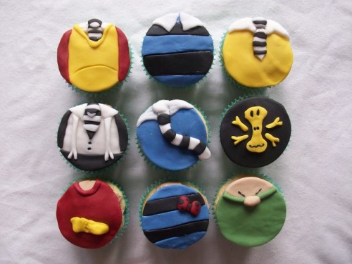 Bash Street Kids Cupcakes. The cupcakes are a vanilla chocolate...