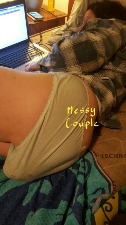 messycoupleonfetlife:Oops. Made a big poopy in my panties. Im...