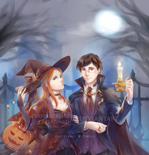 plati-arts:I can finally upload this! My Lily & James...