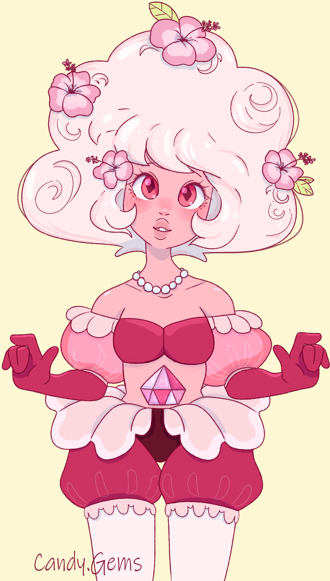 Got inspired by some fancy pink diamonds and decided to give it a shot💖💖