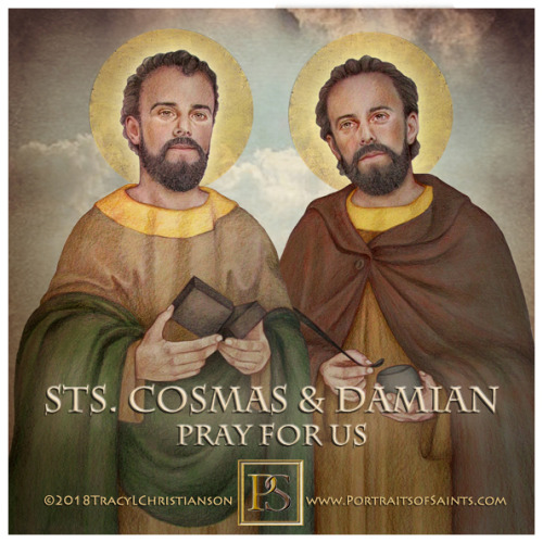 Happy Feast DaySaints Cosmas and DamianDied: 287Feast Day:...