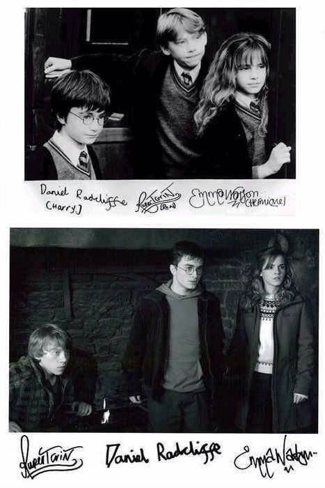 daniel radcliffe autograph | Tumblr