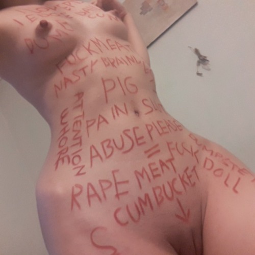 write-on-yourself-whore:Always fun to get such quality...