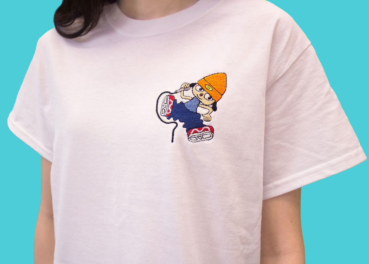 https://pollyanna.co/collections/embroidery-tshirts/products/parappa-t-shirt