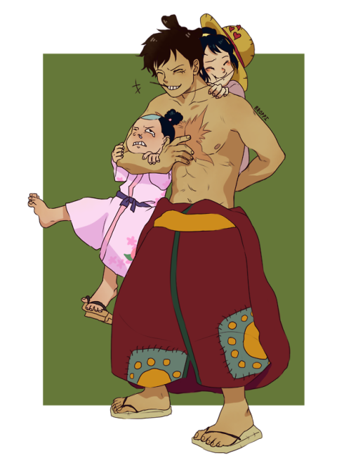 forloveofcaptain:broppii:really feeling those big bro luffy...