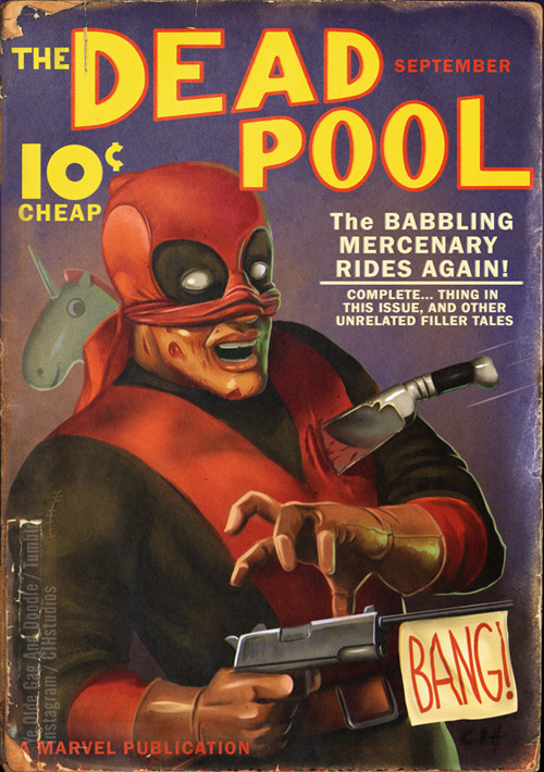 yeoldegaganddoodle:yeoldegaganddoodle:Deadpool, 1945.(Next...