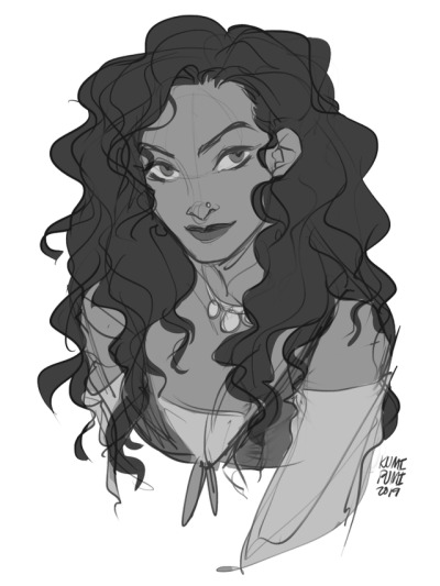 I Just Wanted To Draw Curly Hair Tumblr